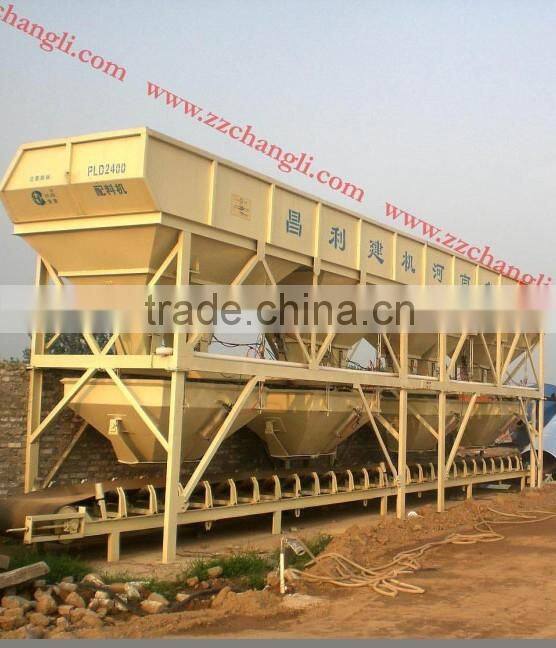 Unique patent in China PLD2400 automatic batching equipment,high quality concrete batching machine for plant
