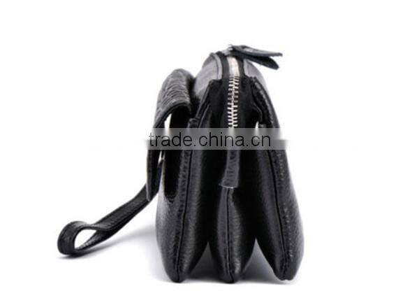 Women Leather Clutch Bag Stone Pattern Zipper Bag Cowhide Messenger fashion bags ladies handbags