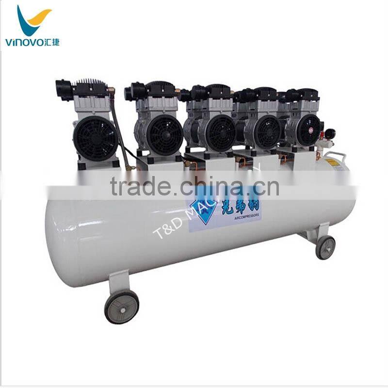 5 motors industrial mobile air compressor machine sale