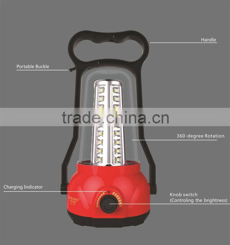 Yolomo 60PCS SMD 6000mAh usb rechargeable hurricane lantern led