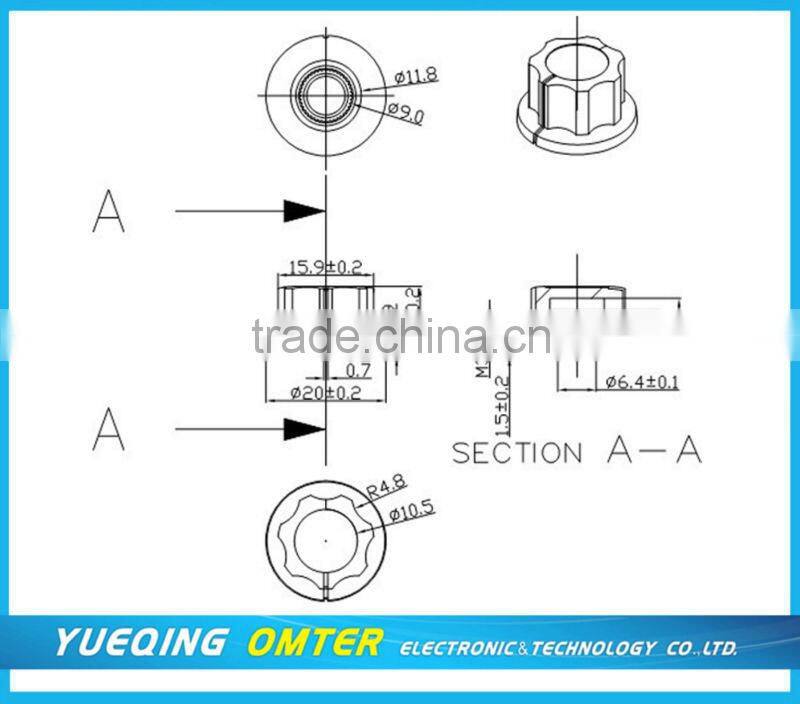 5005-5 Attenuators knobs