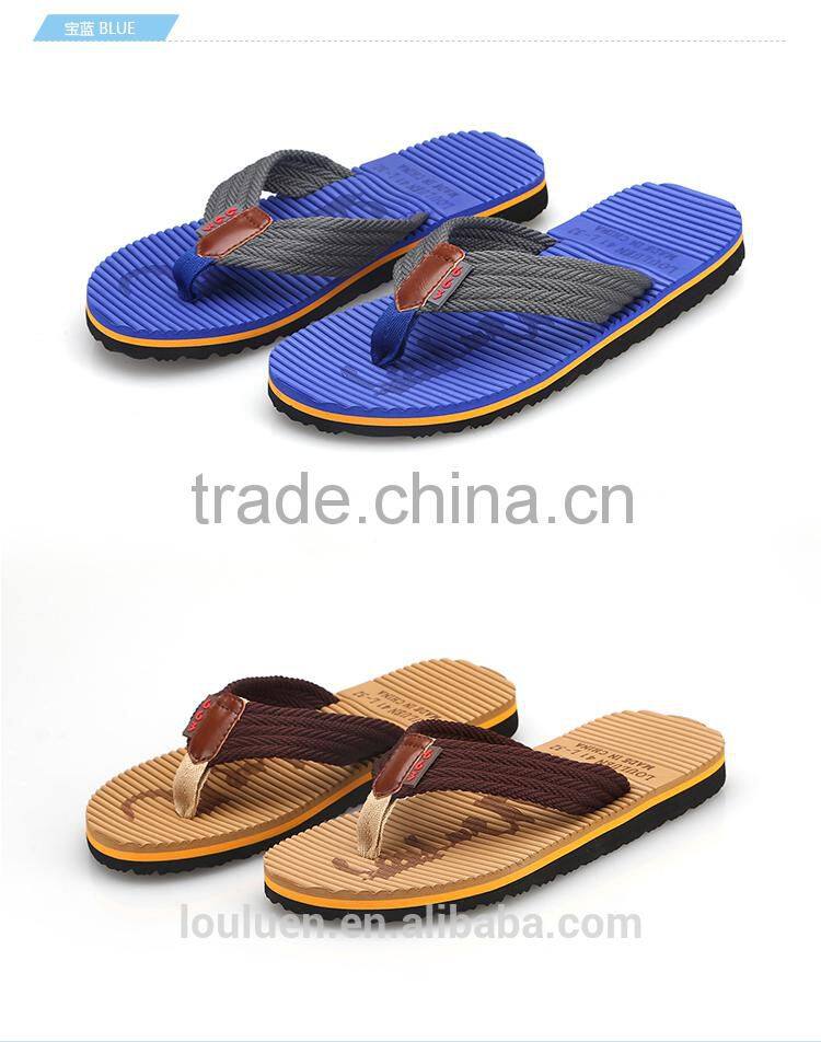 2015 663 LOULUEN Wholesale EVA Men Platform Flip Flop Sandals