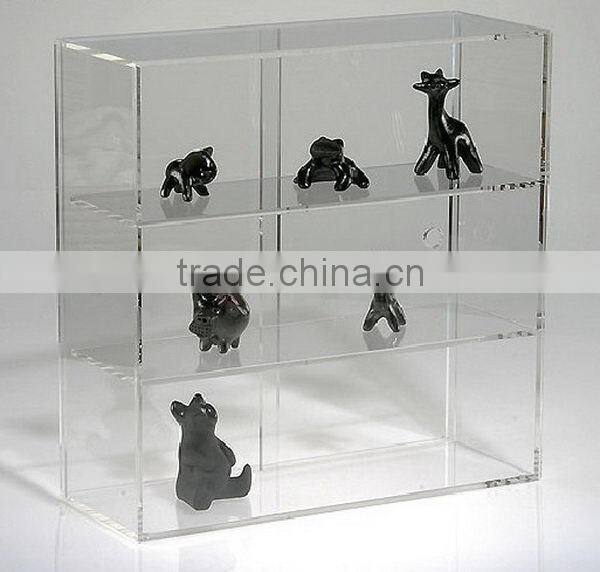 Contemporary top sell acrylic cupcake display case