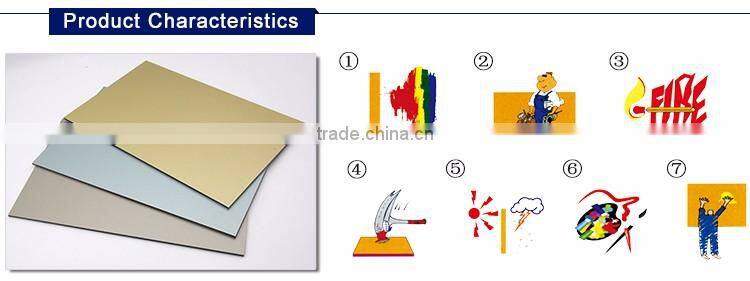 2/3/4/5/6mm aluminum composite panel