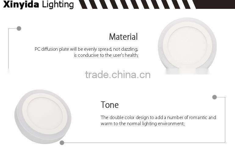 boutique/home/restaurant and other indoor lighting led panel round 18w