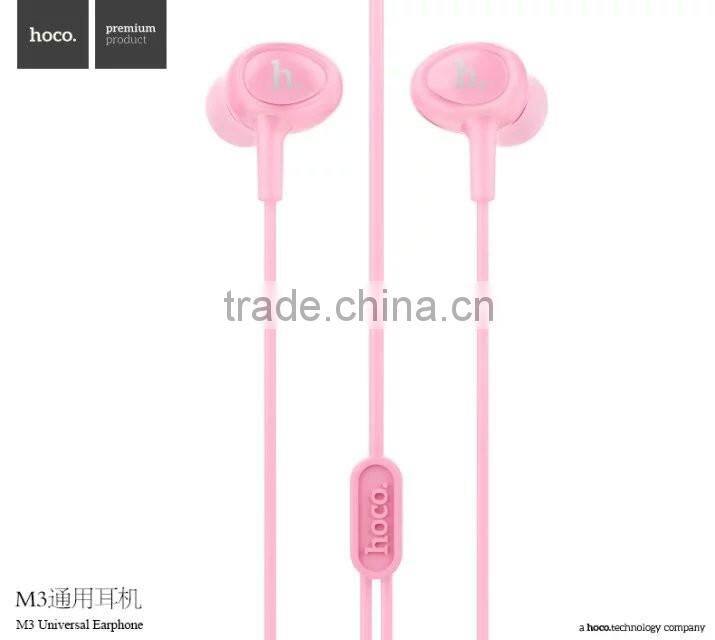 HOCO M3 Wire Universal Earphone For iPhone and Android Phone