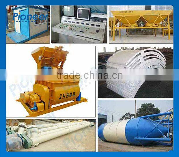 high quality HZS25 types of cement plant for sale