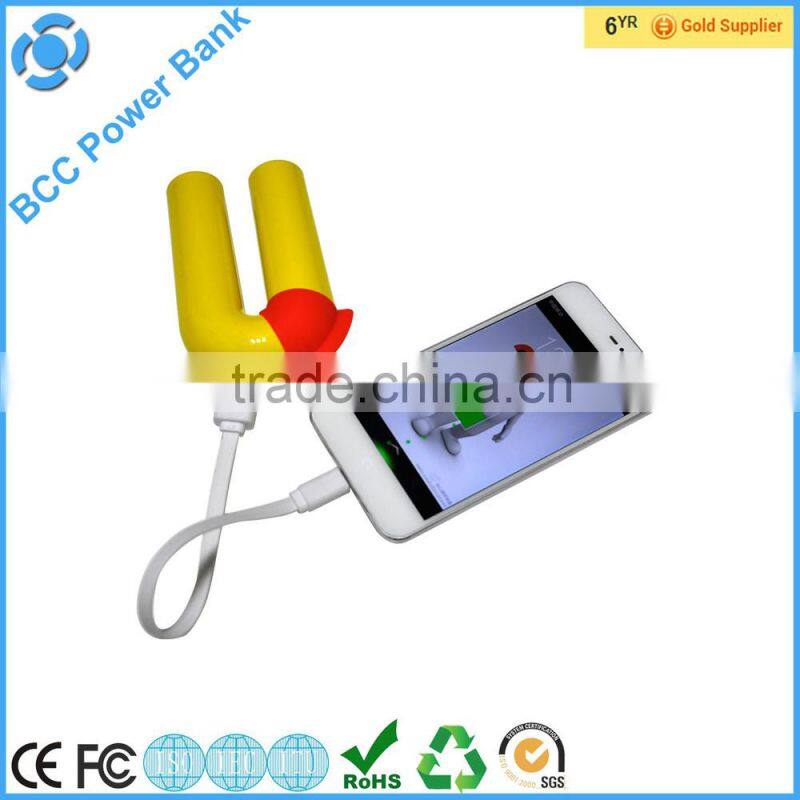 U design mobile power bank supply 18650 battery