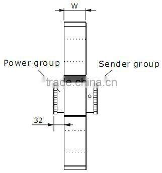 wireless tension load cell for crane scale BH AD using the 24bit precision low noise chip about 100 million internal evidence