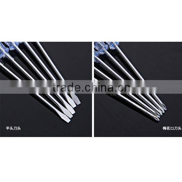 Crystal Handle Precision Phillips Slotted Head Screwdriver Repair Tool
