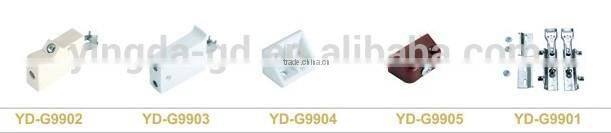 YD-G9904 Hot Sale White/Grey/Black/Brown plastic corner bracket Furniture corner bracket factory