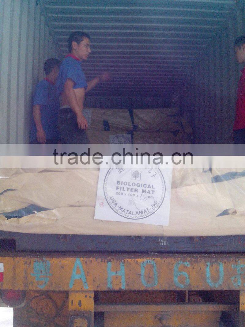 FRS-JPM FRESH Japanese filter mat /aquarium filter mat used in fish pond