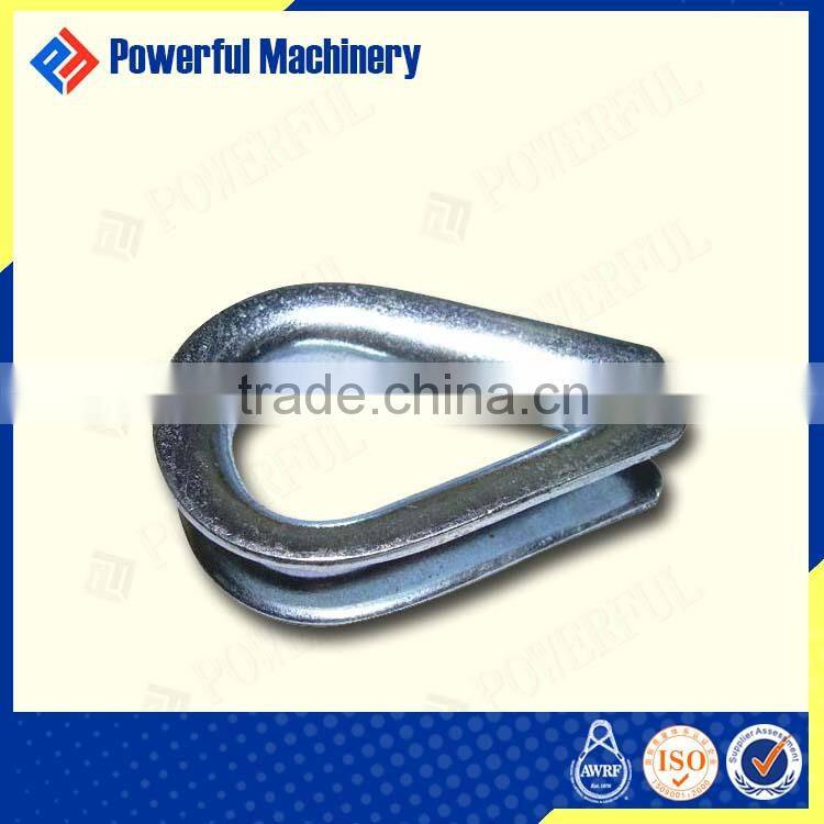 Heavy Duty British Standard DIN6899B Wire Rope Thimble for Lifting