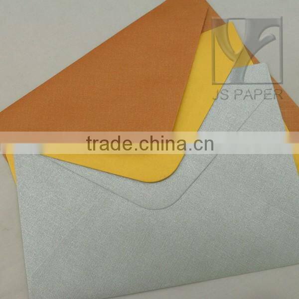 Plain Color Pearl Paper Envelope