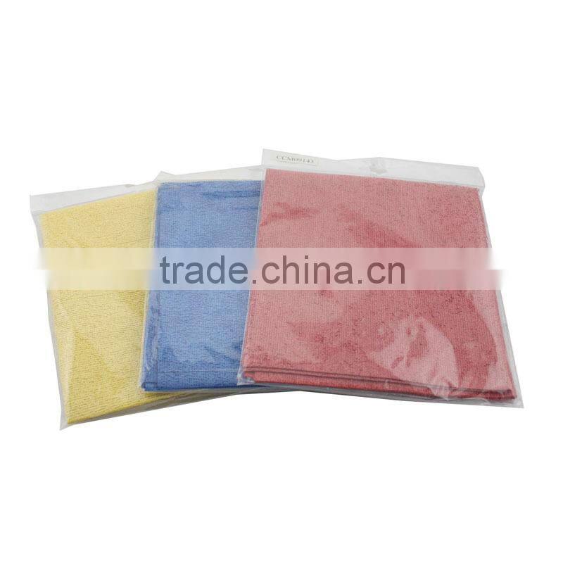 China manufacture wholesale 300GSM microfiber pu cleaning cloth