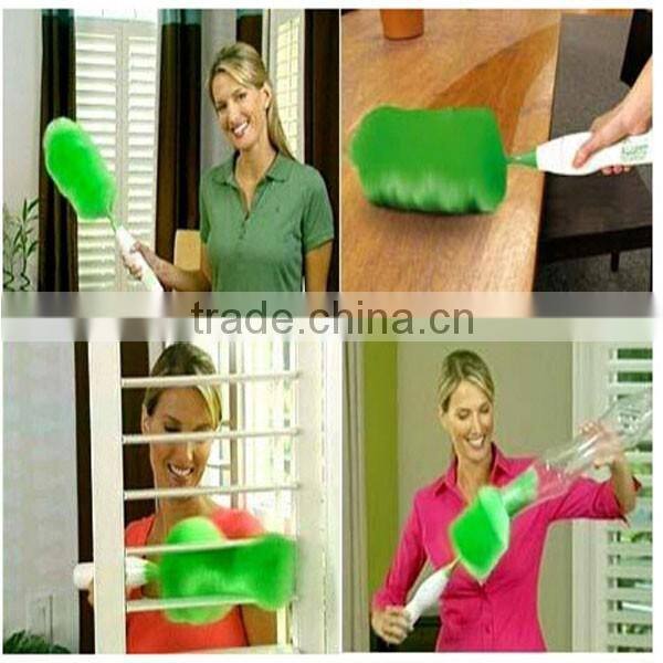 Hot sale Super magical electric PP household duster,easy cleaning duster, Convenient and flexible duster,