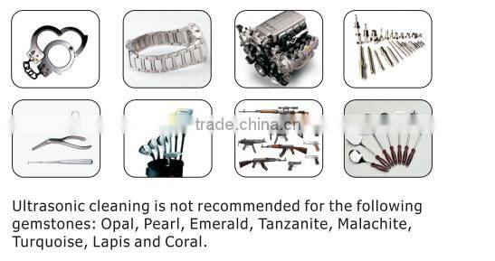 Professional tattoo furniture 2000ml large capacity stainless steel LED digital ultrasonic cleaner with heater