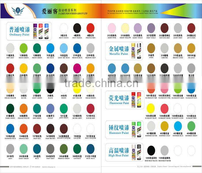 Thermoplastic Acrylic Resin Chrome Electrating Effect Spray Paint