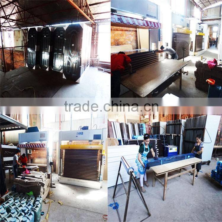 Baodu brand plain door panel plain white bathroom door steel door