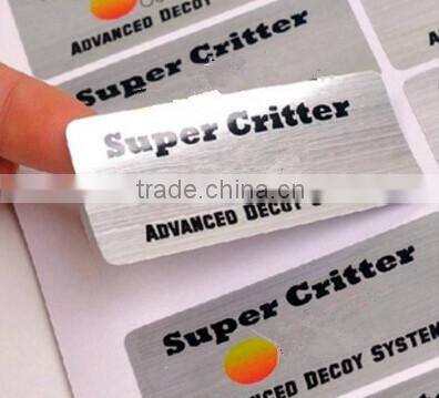 letterpress adhesive sticker printing frozen food labels