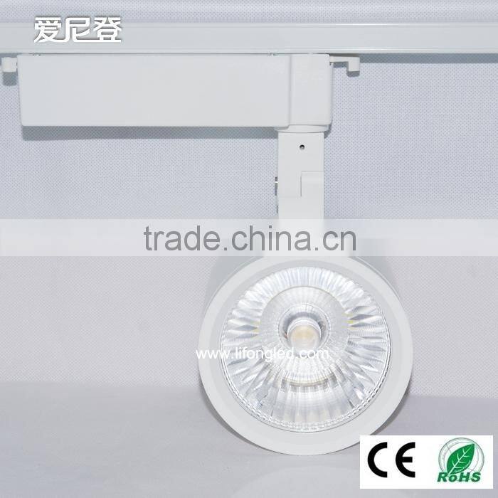 2015 New Sharp adjust LED cob Track light,30w led track light,adjustable LED Track