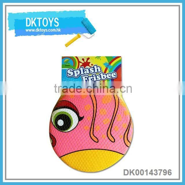 Hot Sale New Item Water Play Cartoon Splash Frisbee Sports Item Outdoor Fun Kids Toys
