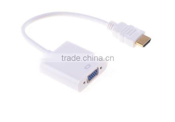HDMI to VGA converter, containing Audio support audio output line 1080P