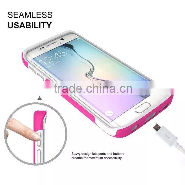 China alibaba supplier for S6 edge case, for samsung galaxy s6 edge armor back case