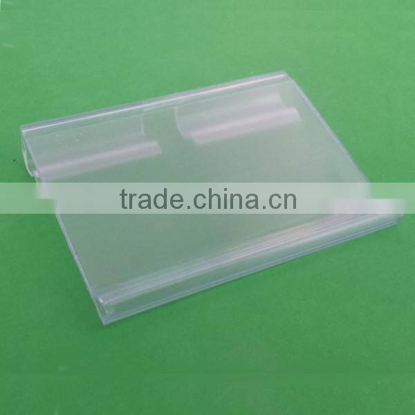 supermarket price tag holder stand for price list display