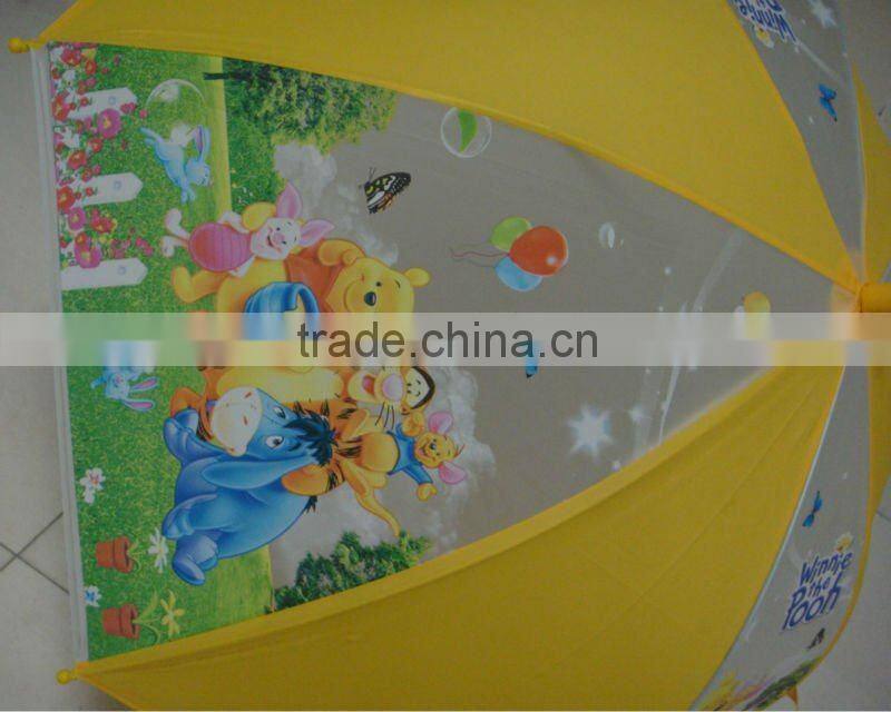 transparent PVC umbrella,lovely umbrella,cartoon umbrella