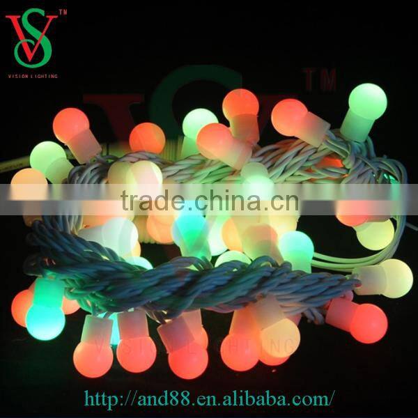 Factory wholesale led string ball light for tree decoration