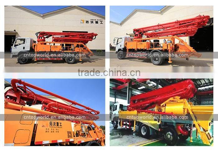 Brand New Truck-mounted Mixing Boom Pump TWBQ B25