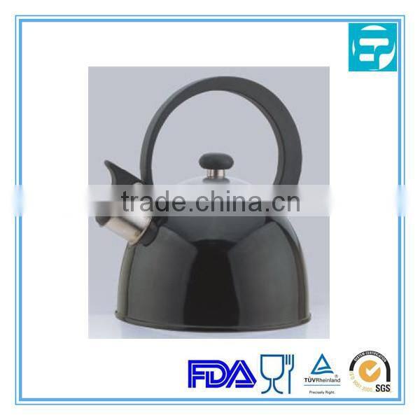 2/2.5/3L new design whistle kettle with long spout with painted