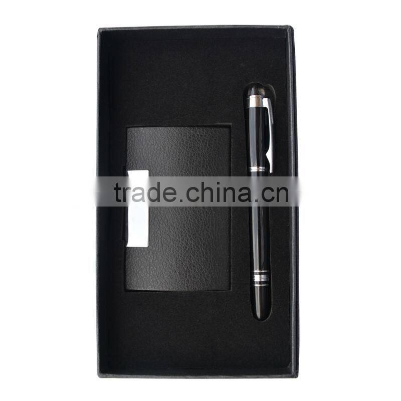 Promotional items ,corporate gifts,pen and business card holder set