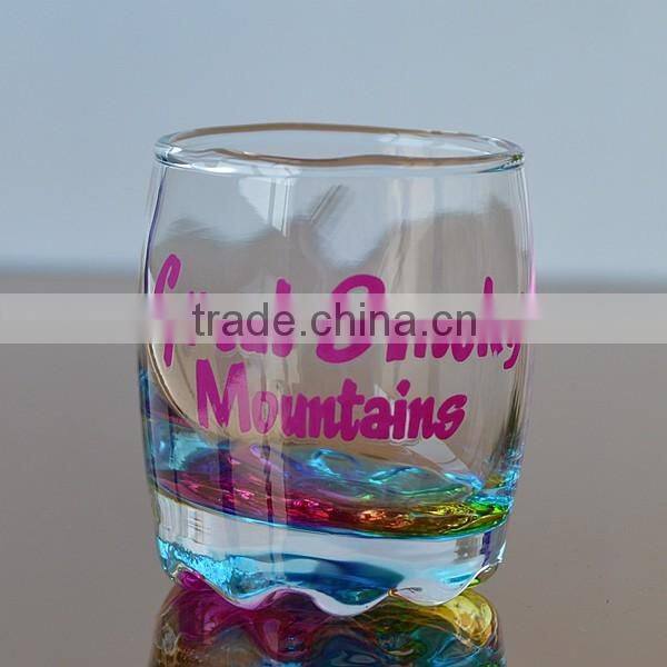 Wholesale cognac rolling whisky/whiskey glass cup