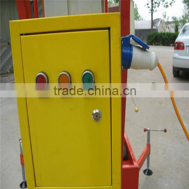 Reasonable single mast aluminum lifter aluminum motorcycle lift aluminum man lift