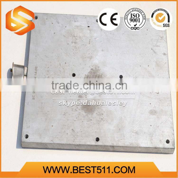 plastics extrusion machinery uesd casting aluminum heating plate