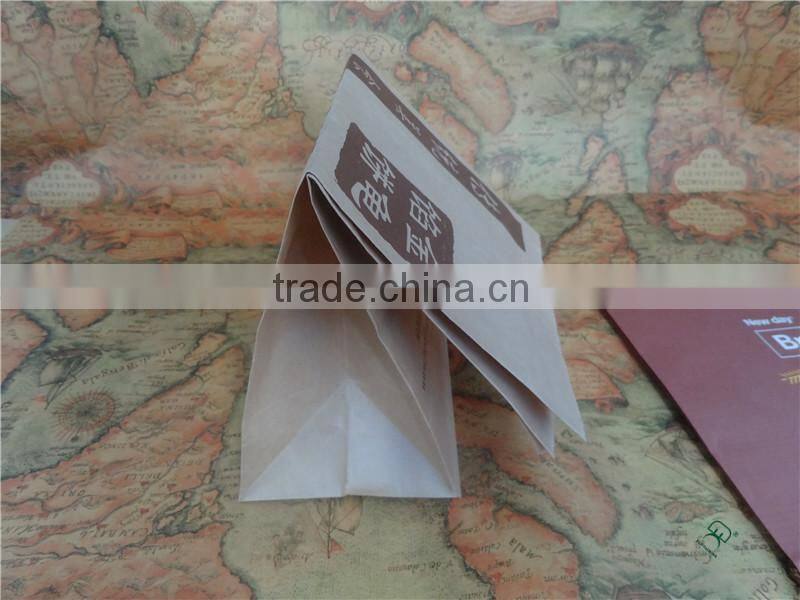 Cheap custom printed paper kraft bag for fast food
