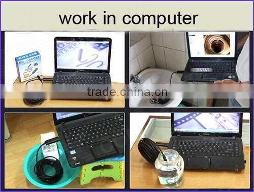 Portable diameter 5.5mm Cable length 5m Waterproof snake tube driver usb mini endoscope camera
