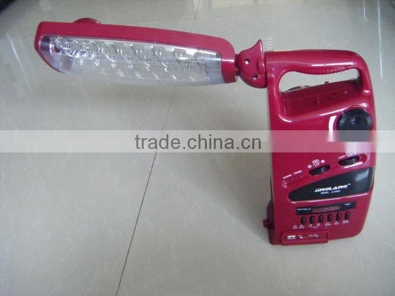 28 LED Light + 6 LED Torch rechargeable LED solar camping MODEL 288UL