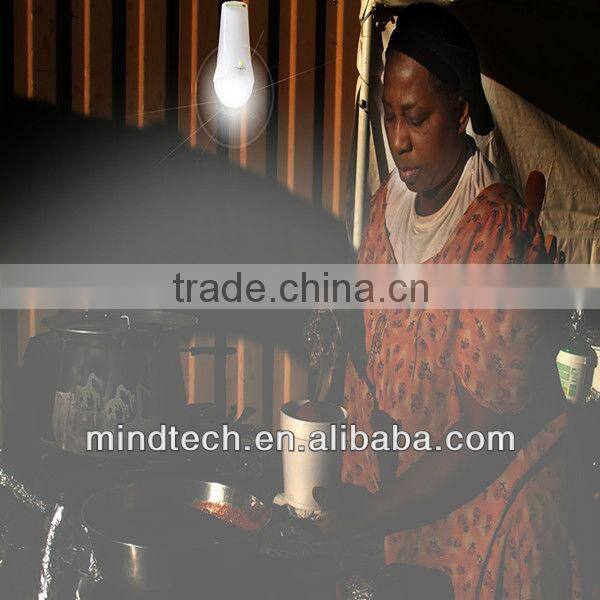 portable solar home light and solar light bulb solar lighting kit