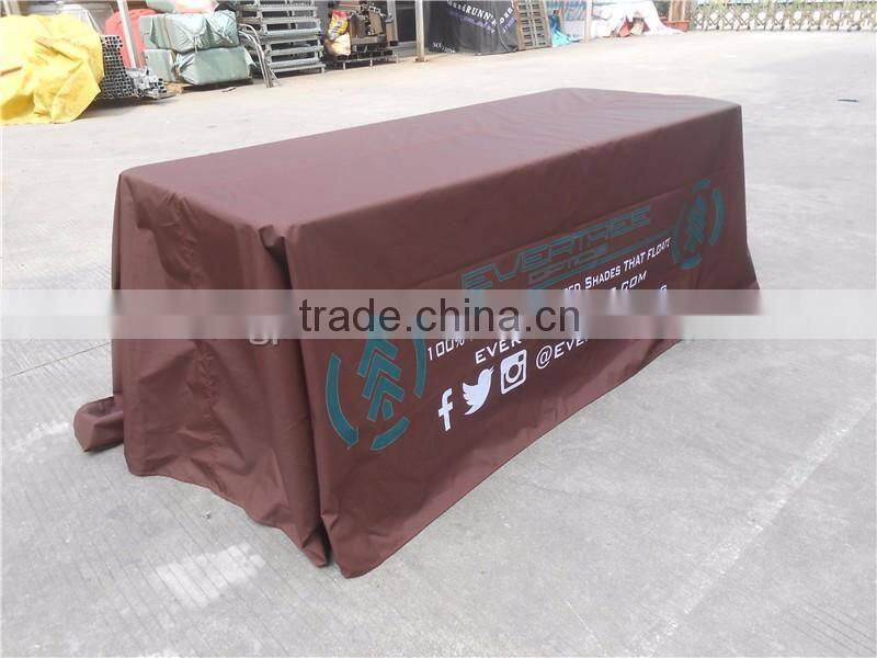 custom cheap wholesale polyester tablecloth