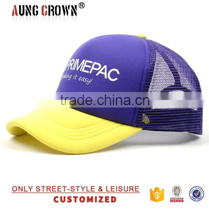 Mesh wholesale trucker custom caps embroidery
