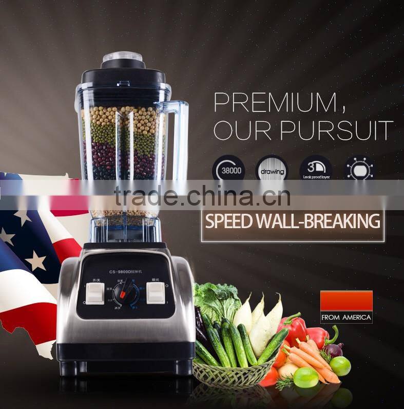 Commercial electric blender smoothies maker electric professional blenders