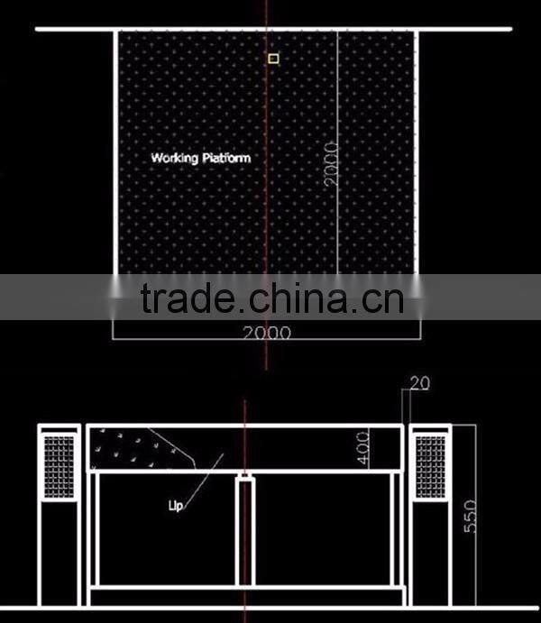 Malaysia hydraulic dock leveller/hydraulic pumps yard ramps for warehouse