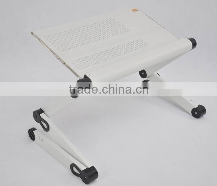 Folding Articulate Bed Desk,Modern Desigh Adjustable Laptop Table