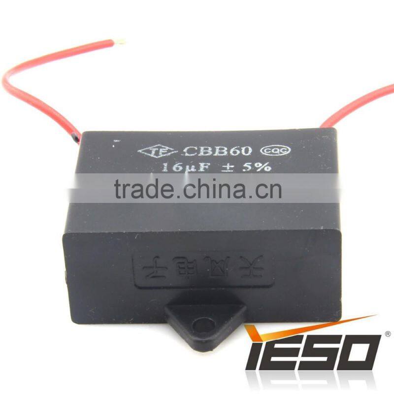 CBB60 Square Capacitor Yeso Sewing Machine Part Motor Parts