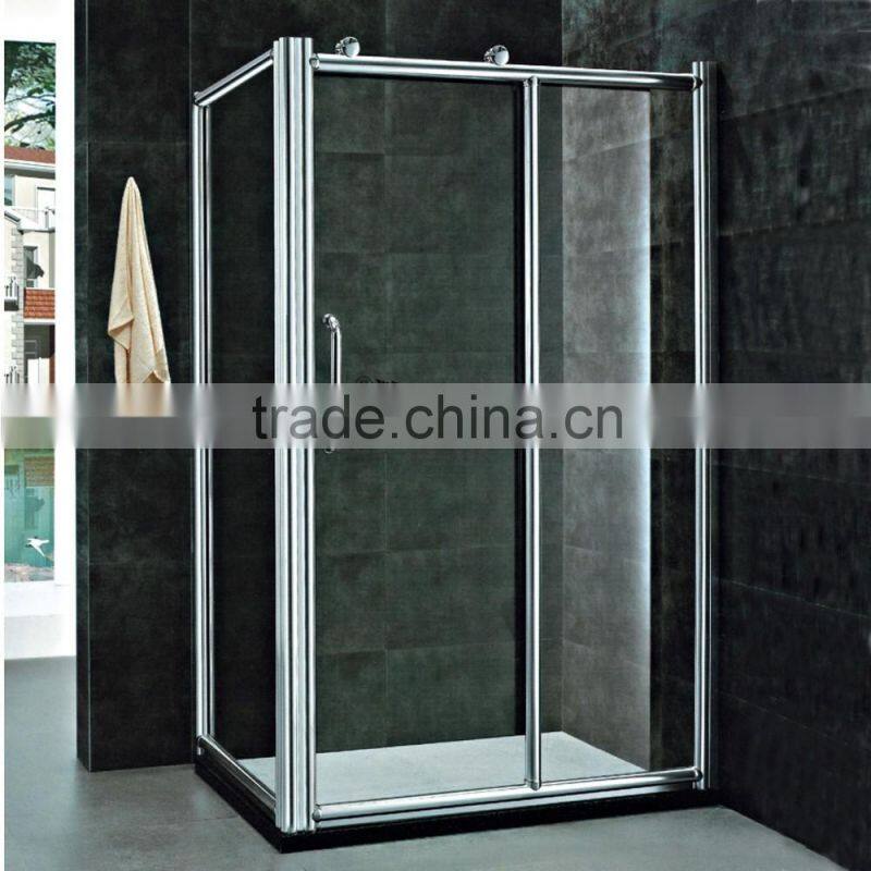 Security tempered glass walk-in shower door
