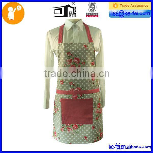 2015 HOE SALE FLORAL APRON , ROSE APRON