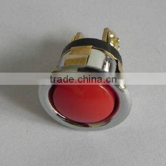 PS-01-silver-red doorbell push button switch
